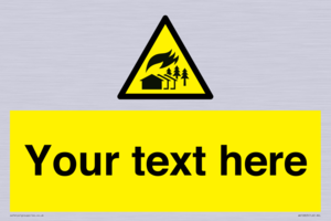 Custom Warning: Large scale fire zone